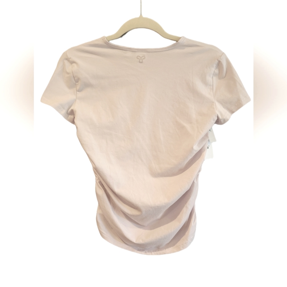 Aritzia Tna short sleeve cinched side t-shirt - Small - Grey Lilac - Picture 3 of 3